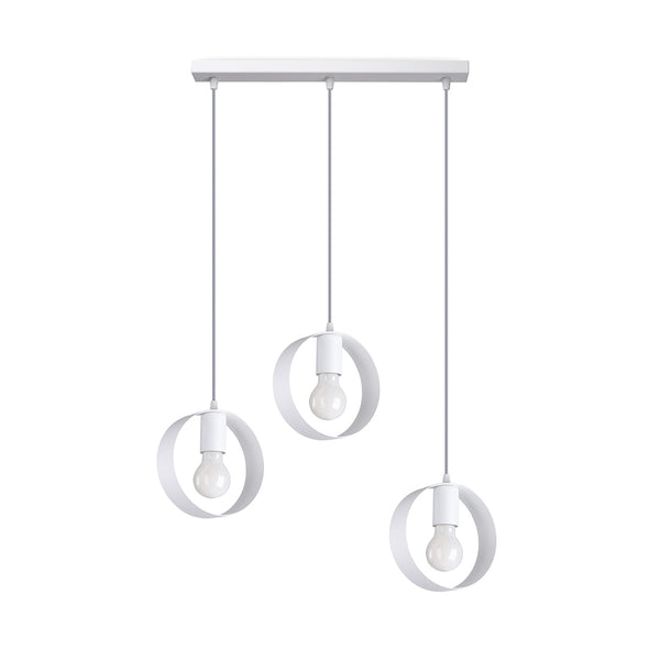 TITRAN 3 white pendant lamp