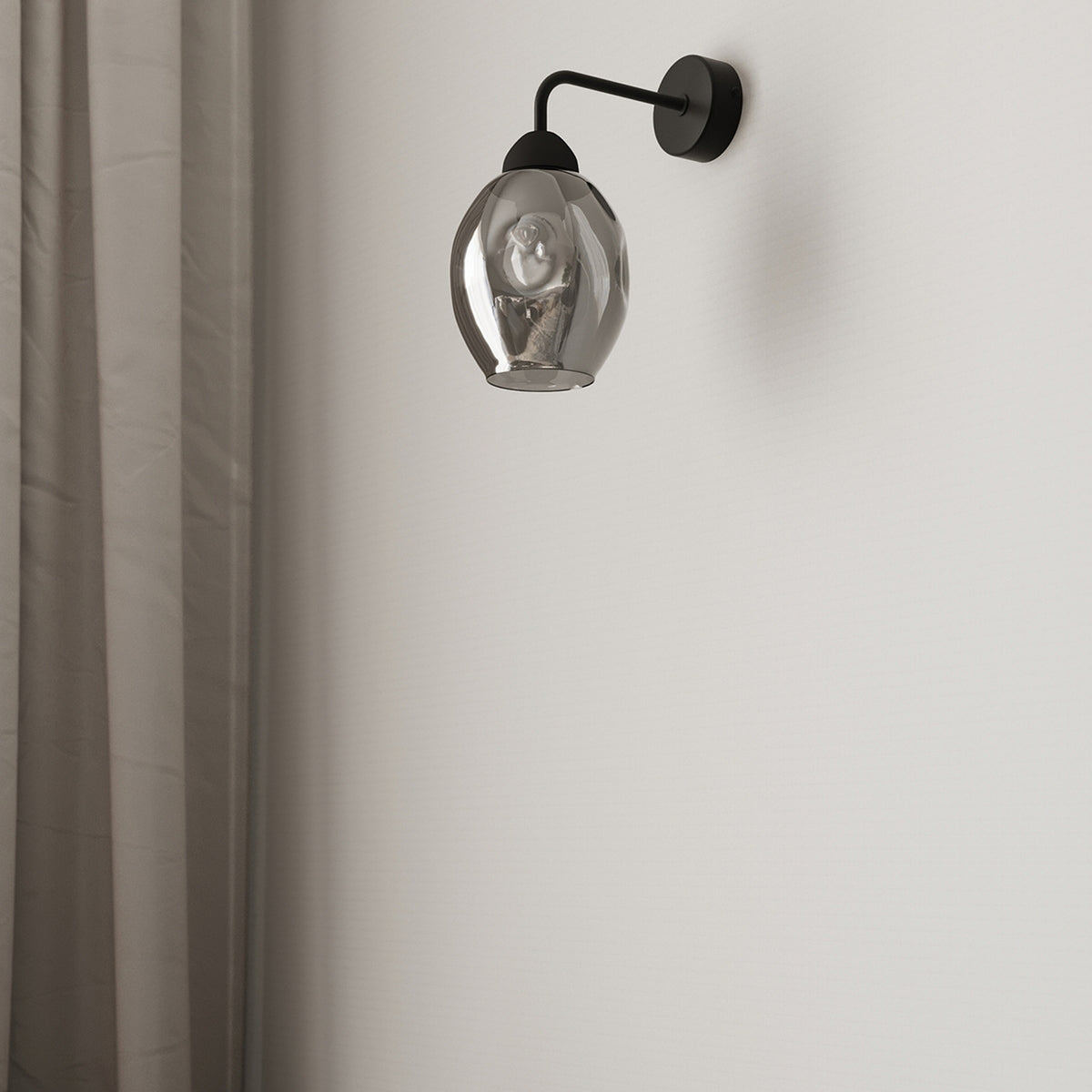 Applique FILLAN 1 noir