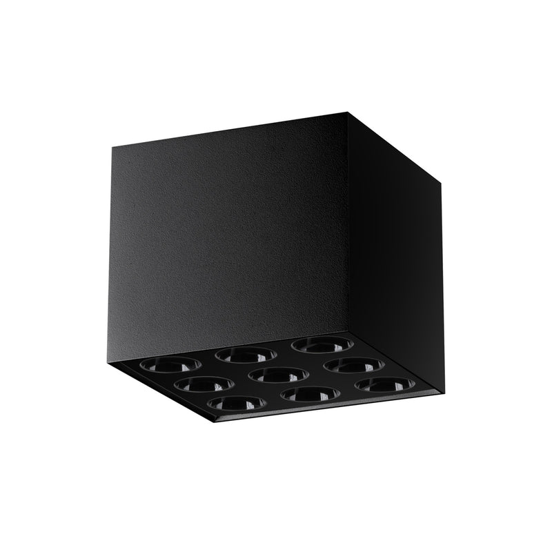 OZZY black LED ceiling light