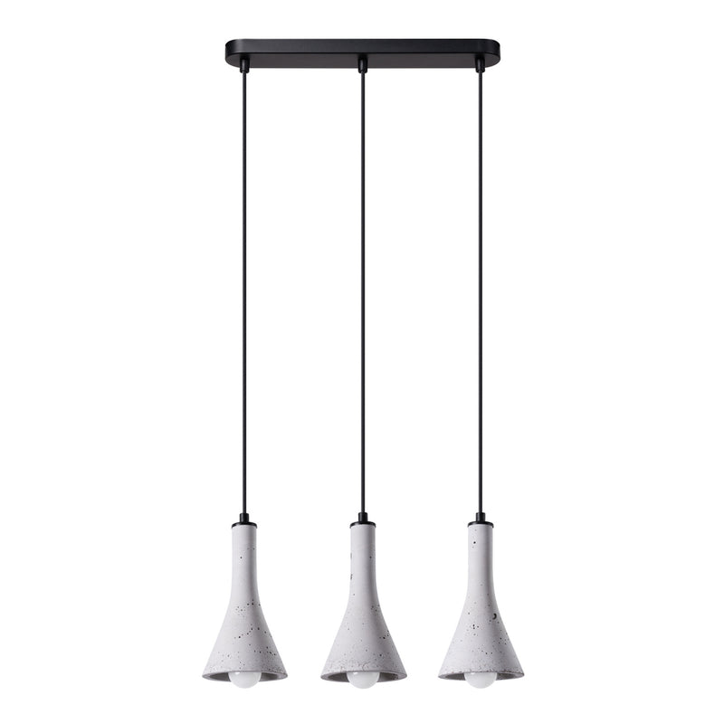 REA 3L concrete pendant lamp
