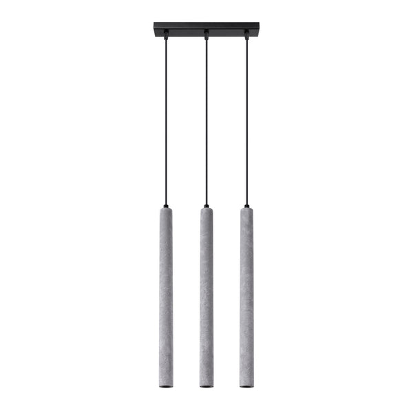 PASTELO 3L concrete pendant lamp