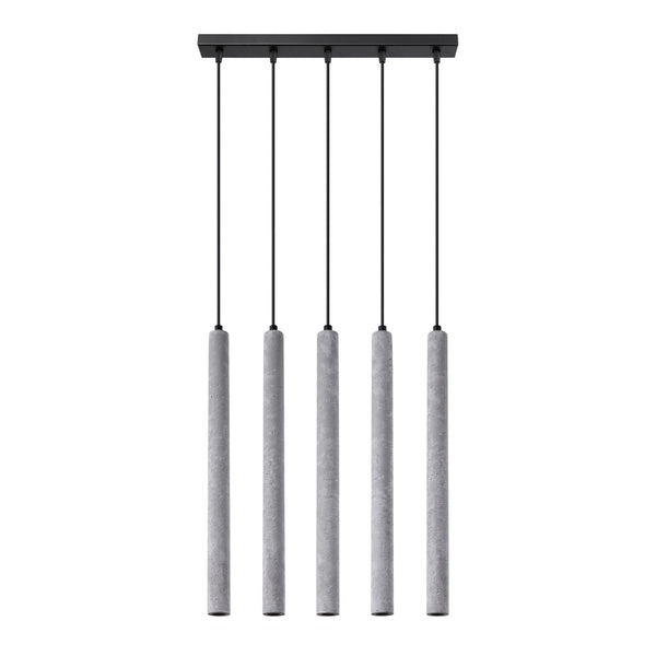 PASTELO 5L concrete pendant lamp