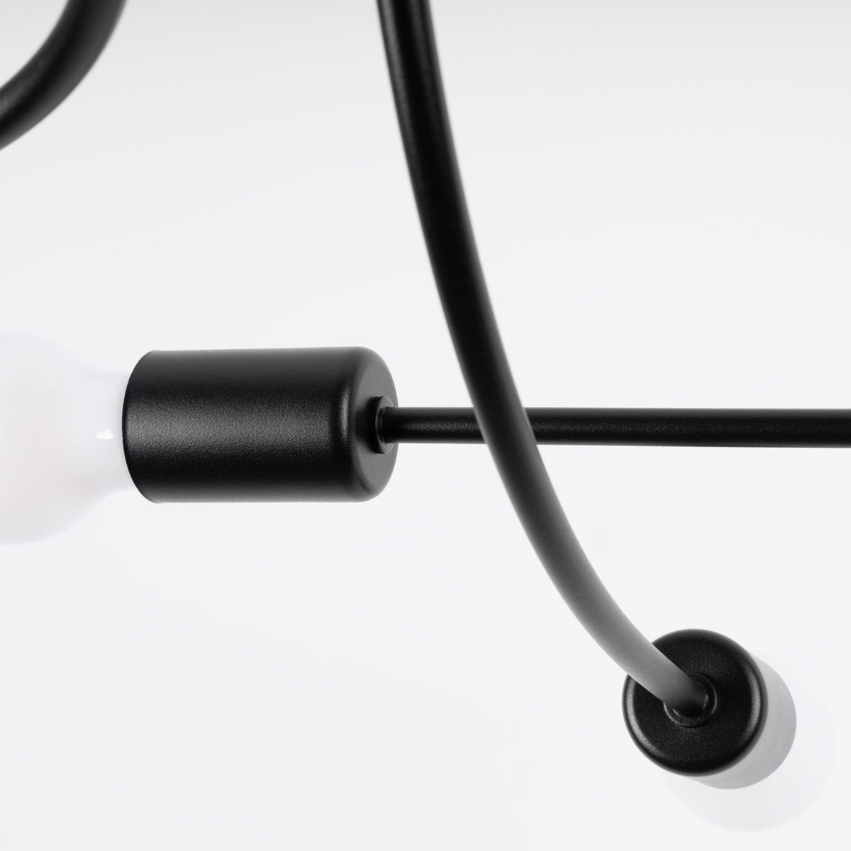 Lustre LEVAR 6 noir