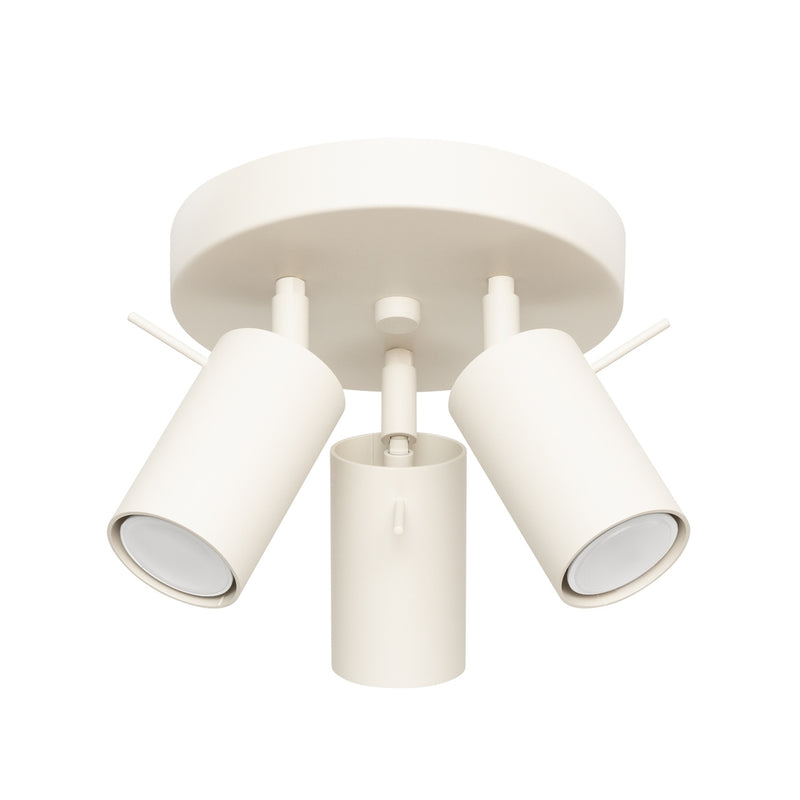 RING 3-light ceiling light Ø 19.5 cm