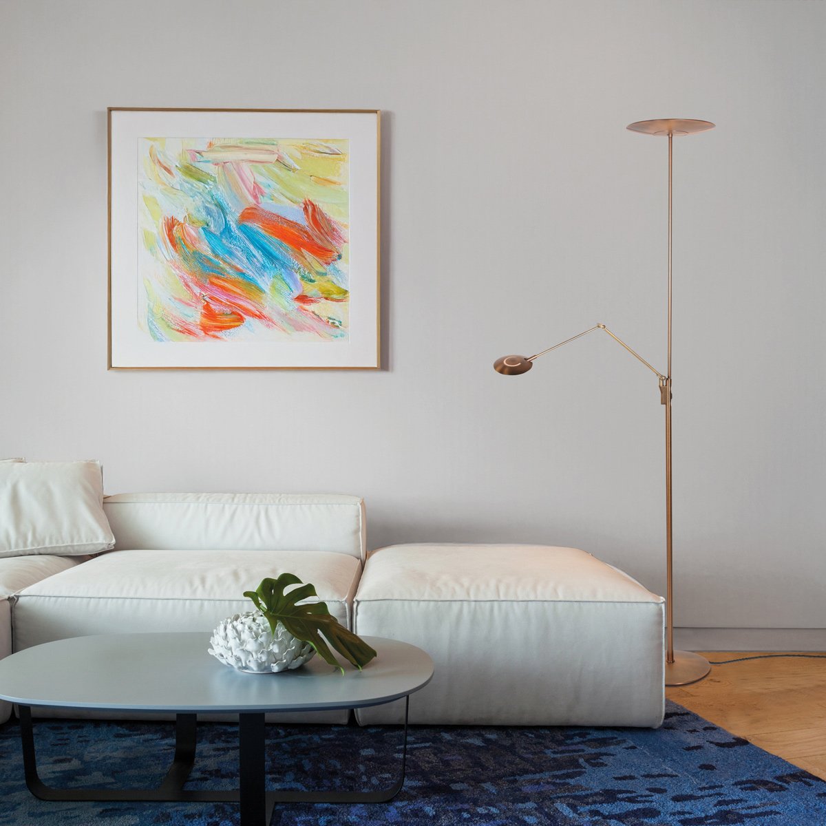 Lampadaire Zenith2 bronze