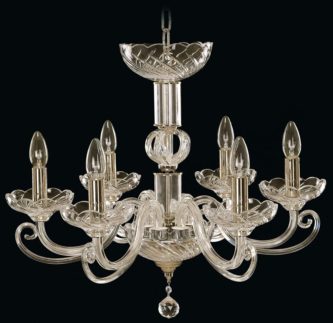 Lustre en verre transparent EL401600