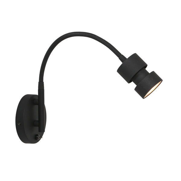 Natasja LED wall lamp black