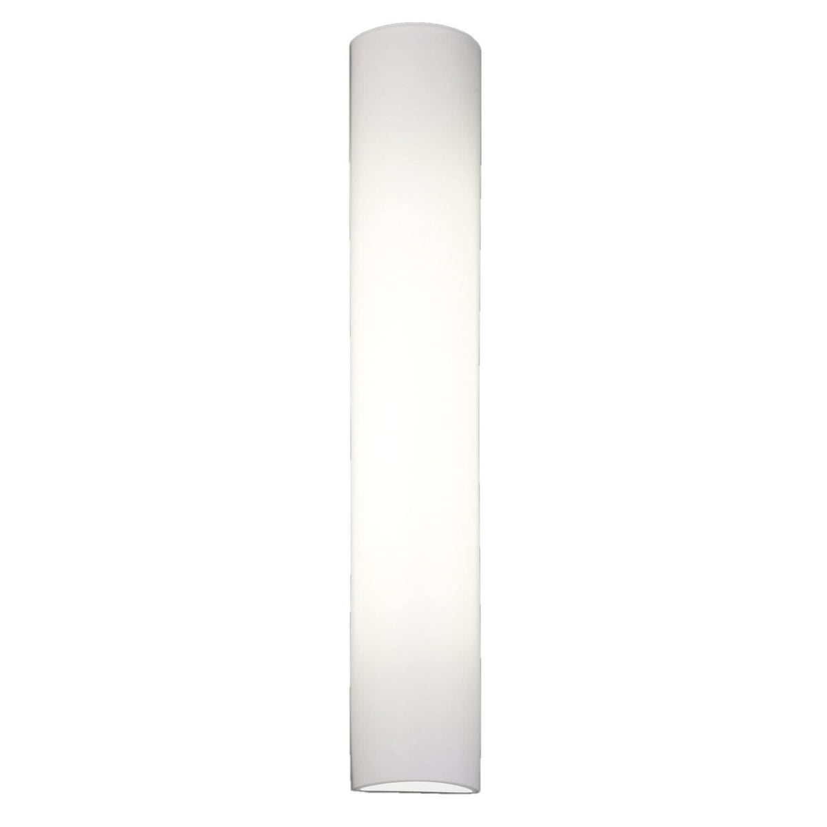 Applique murale LED Cromo en verre, blanc, hauteur 54 cm