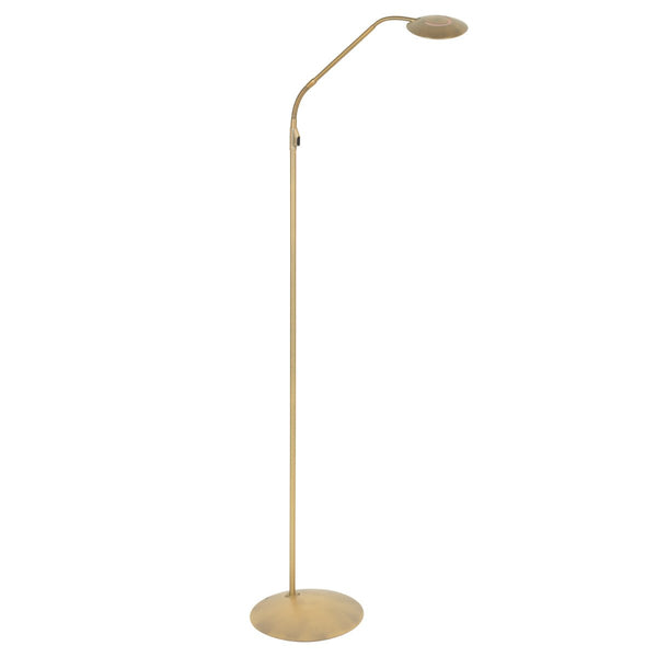 Zenith2 gold floor lamp