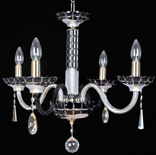 EL613418 glass chandelier