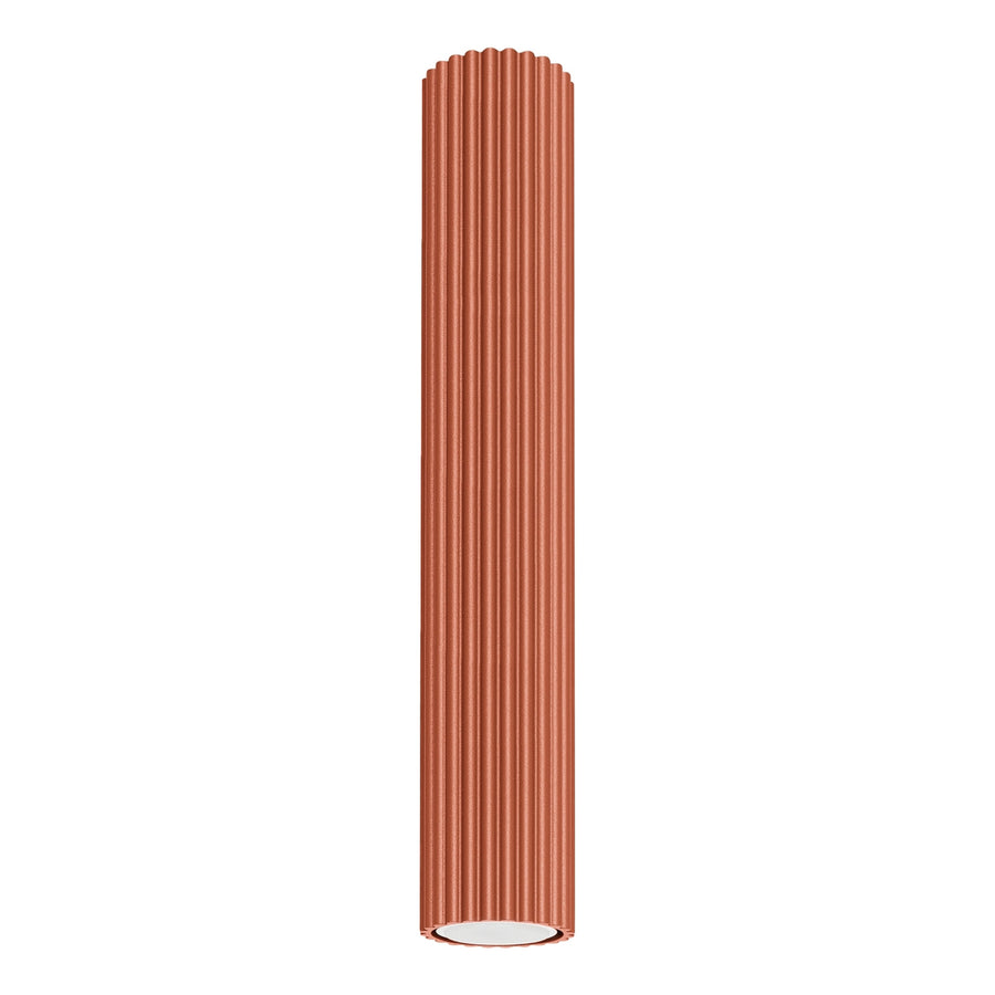 Plafonnier KARBON 40 Ocre rouge
