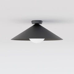 Luminaire plafonnier | Mono Noir H 40 cm