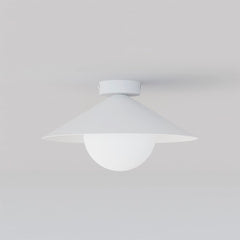 Luminaire plafonnier | Mono Blanc H 30 cm