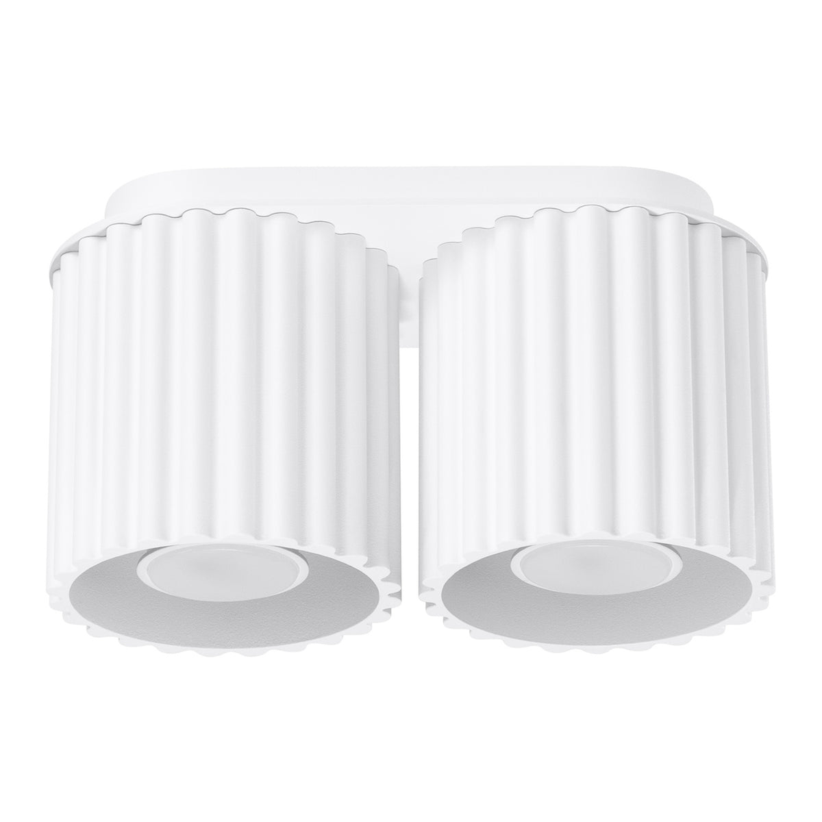 Plafonnier AURA 2 GU10 Blanc