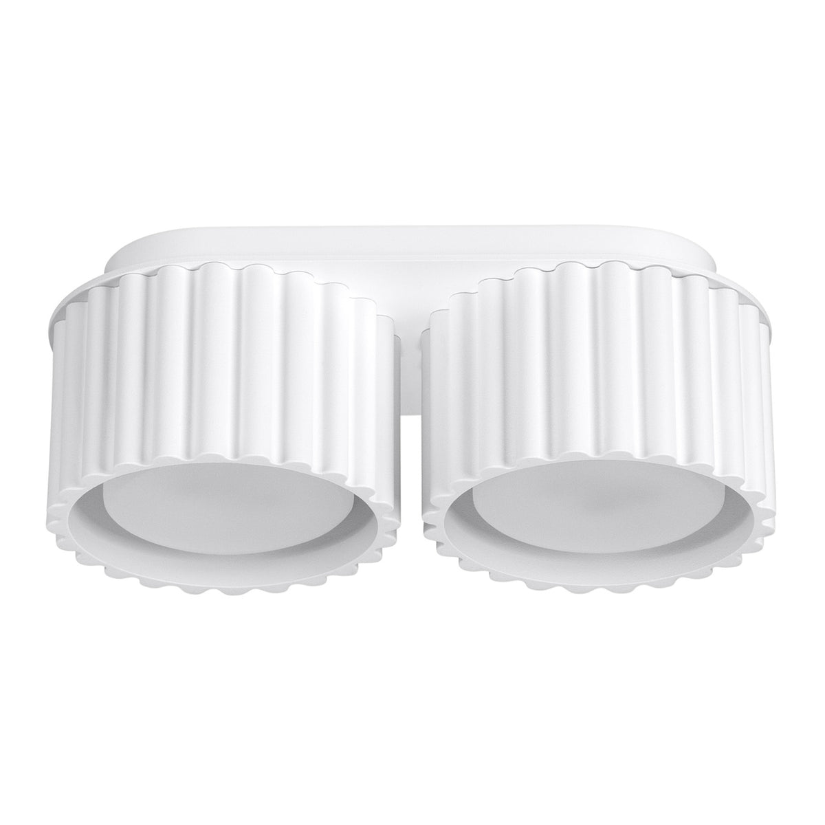 Plafonnier AURA 2 GX53 Blanc