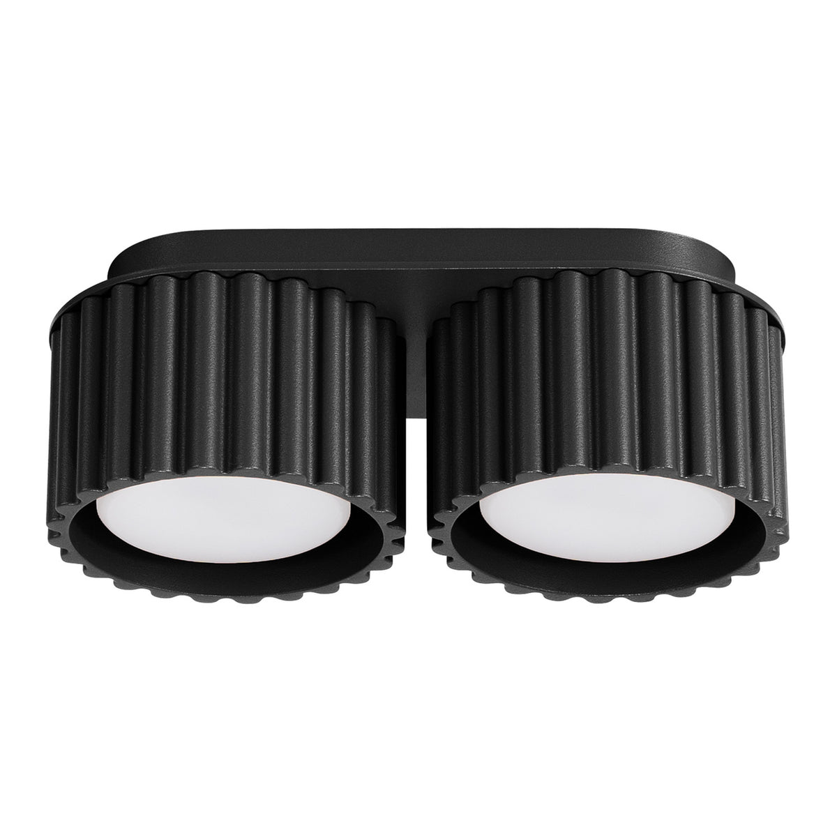 Plafonnier AURA 2 GX53 Noir