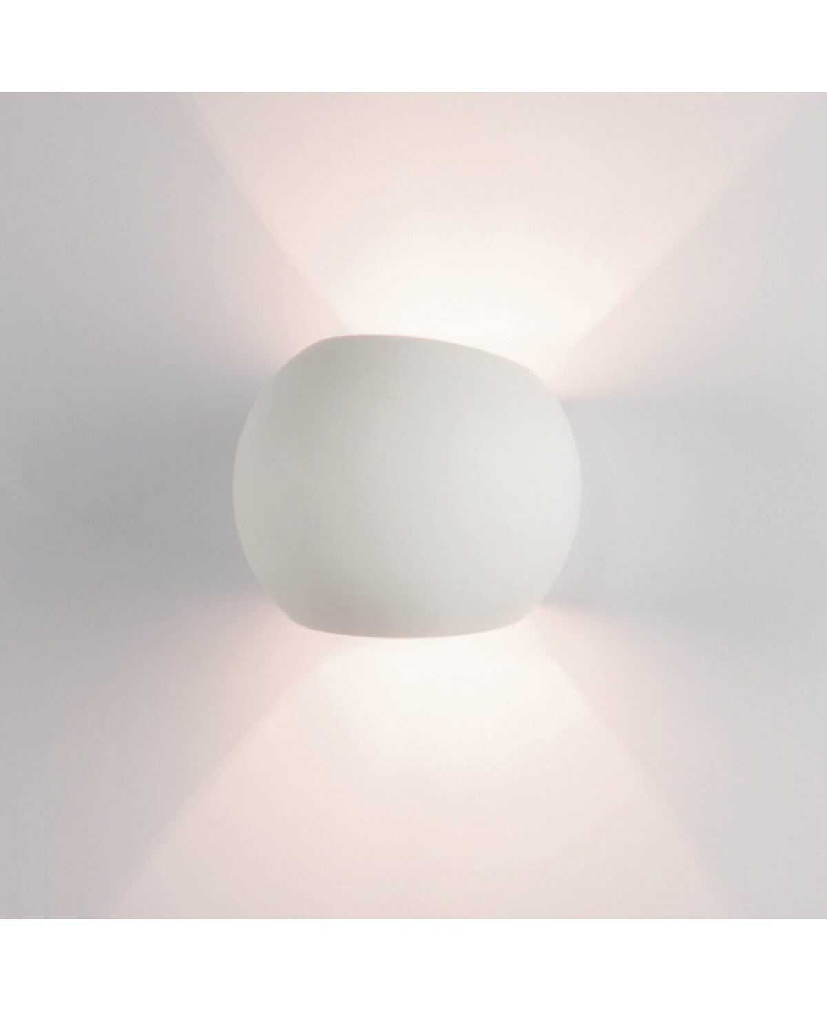 Applique Direct/Indirect ZAMBELIS G9 DESIGN Blanc Sans Source 180028