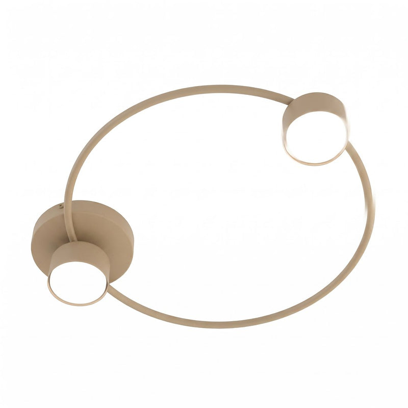 Plafonnier Lucio 2 lumières beige