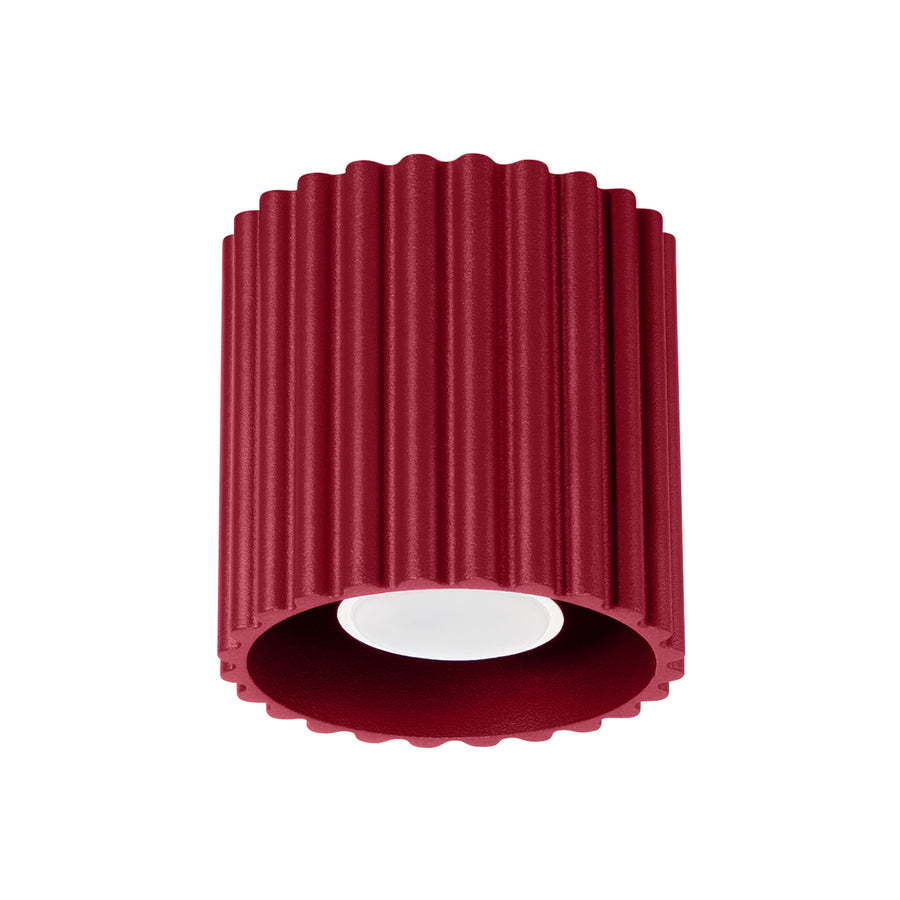 Plafonnier AURA 1 GU10 Bordeaux