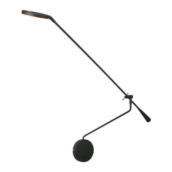Soleil2 black wall lamp