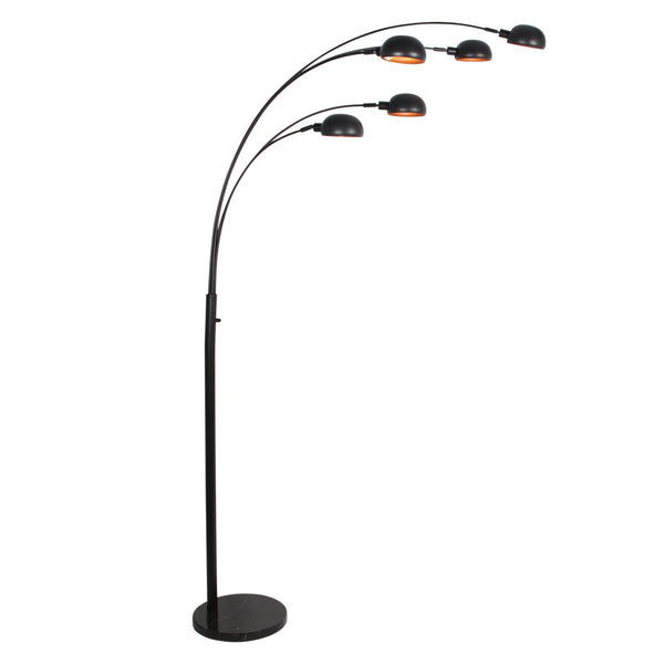 Pentra black floor lamp