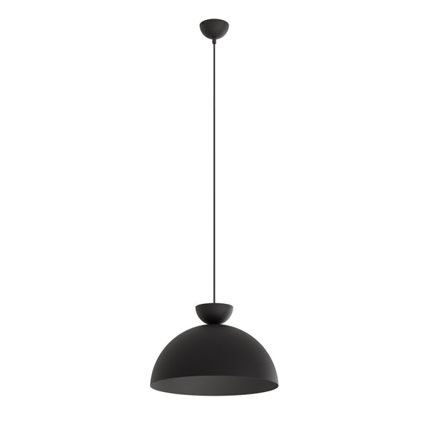 Lunaro 1-light black pendant light