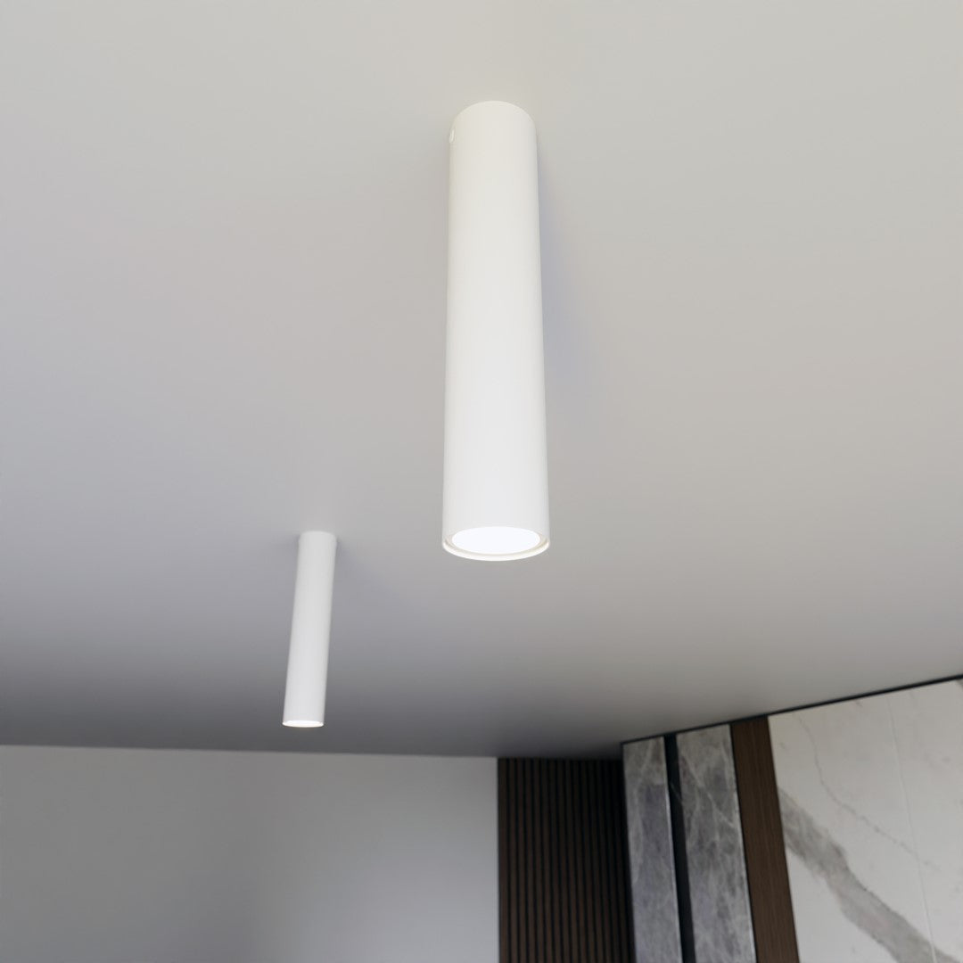 White Tecno ceiling light