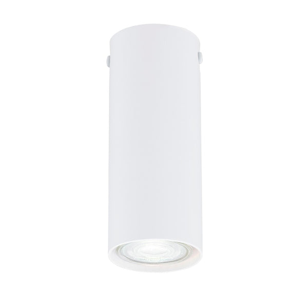 Tecno 1-light ceiling lamp white, size S