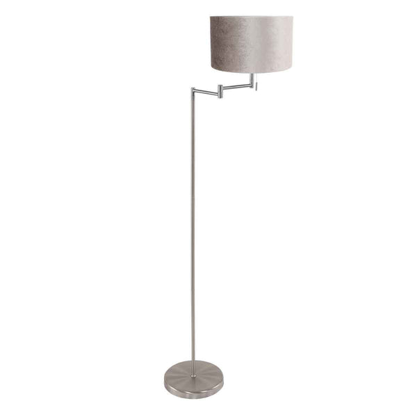 Bella silver floor lamp
