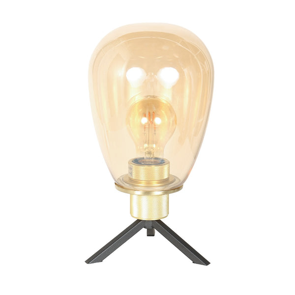 Reflexion black table lamp