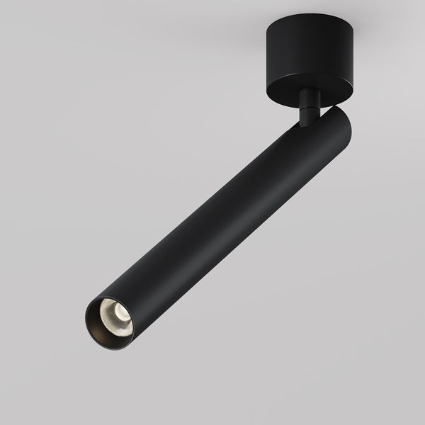 Focus T black ceiling light