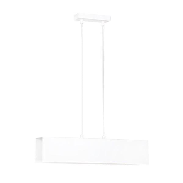 Gentor 2-light white pendant light