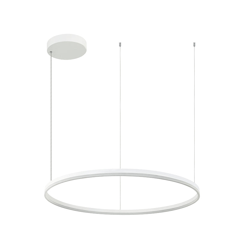Suspension ZAMBELIS D1200 83W Dimmable DESIGN Blanc Mat 20265