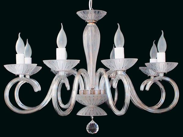 EL2238024 clear glass chandelier