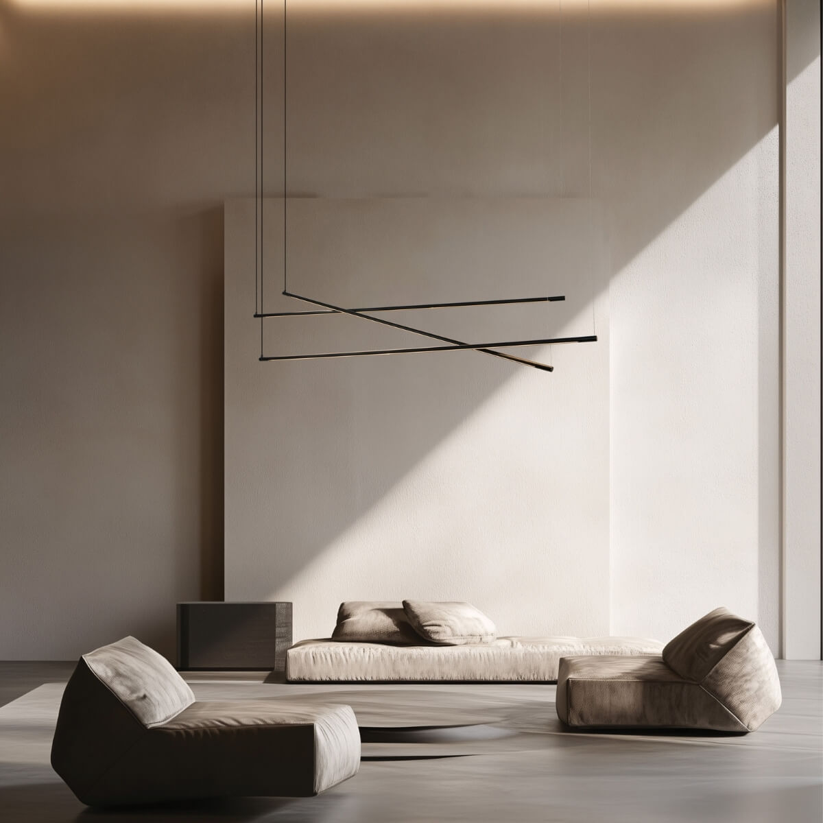 Suspension ZAMBELIS 64W DESIGN Noir Sable 22237