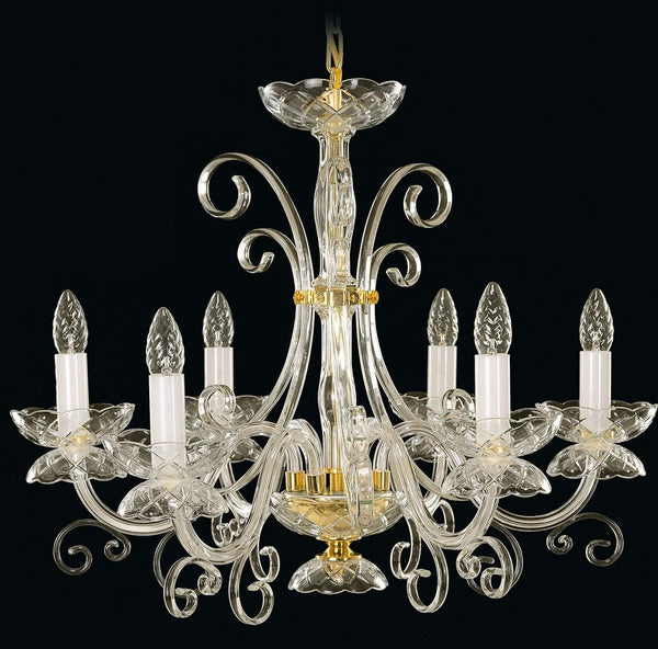 EL412600 glass chandelier