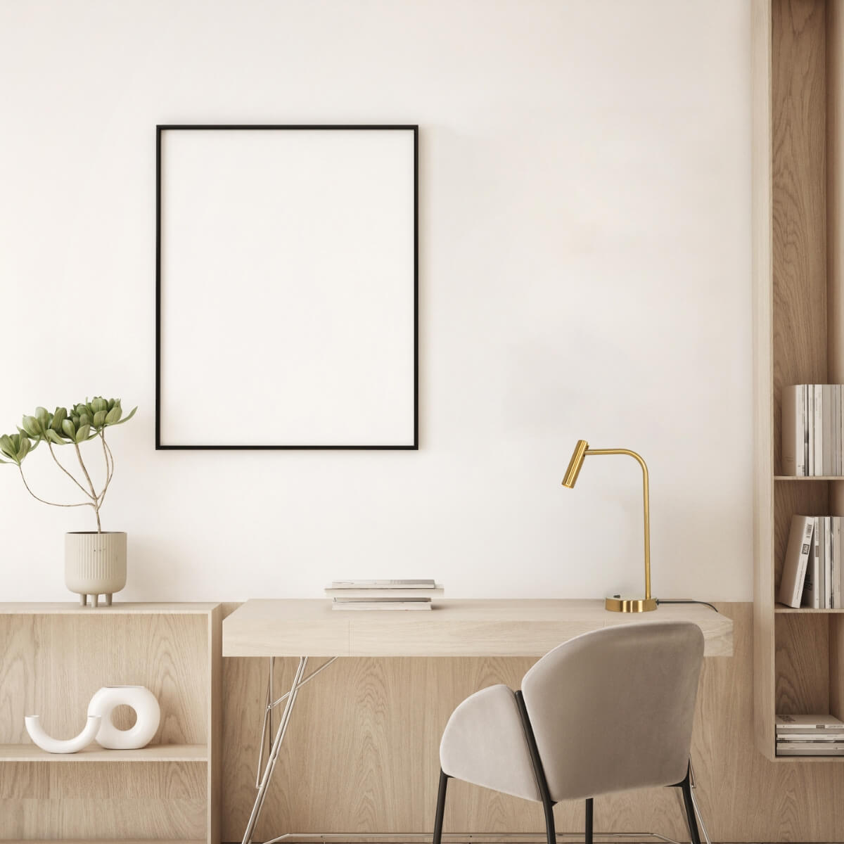 Lampe sur Table ZAMBELIS 2,5W DESIGN Dore Mat 23037