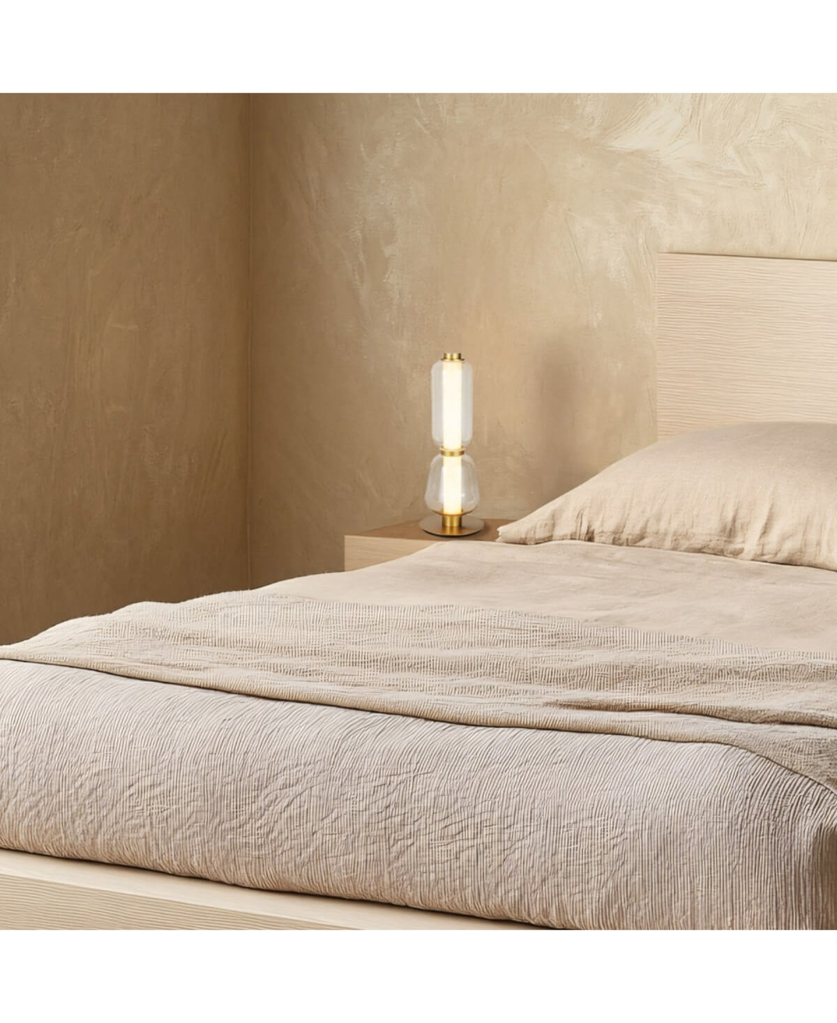 Lampe sur Table ZAMBELIS 7W DESIGN Or Mat 23060