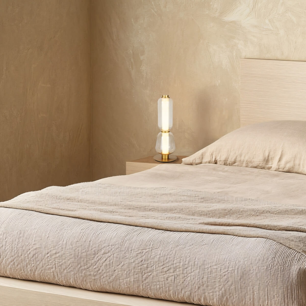 Lampe sur Table ZAMBELIS 7W DESIGN Or Mat 23060
