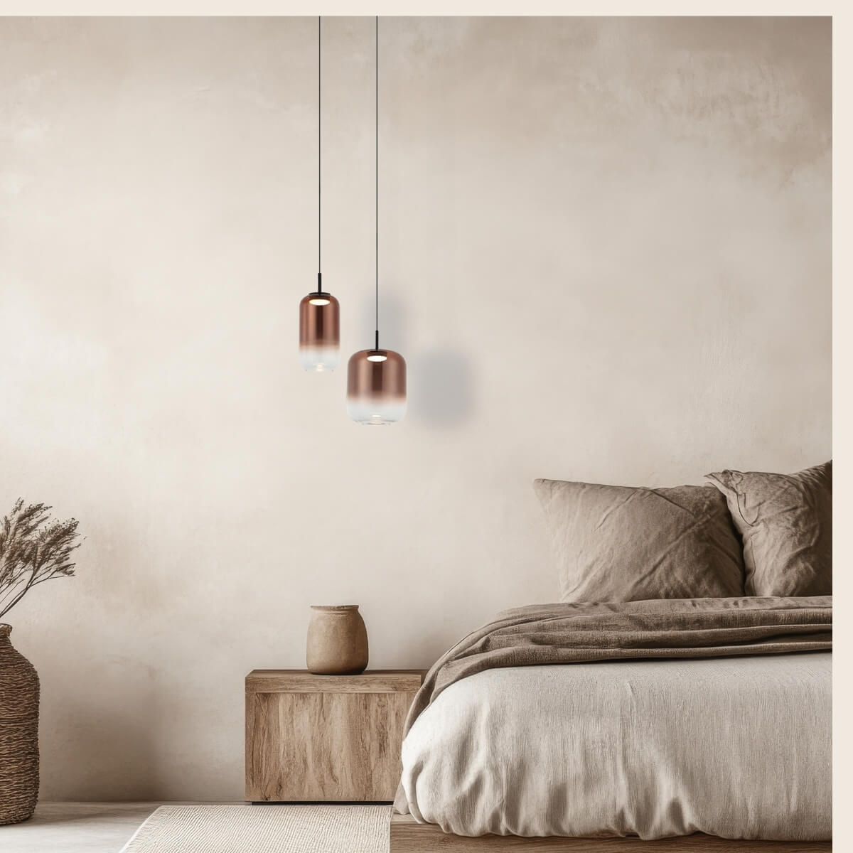 Suspension ZAMBELIS D230 12W DESIGN Cuivre 23216