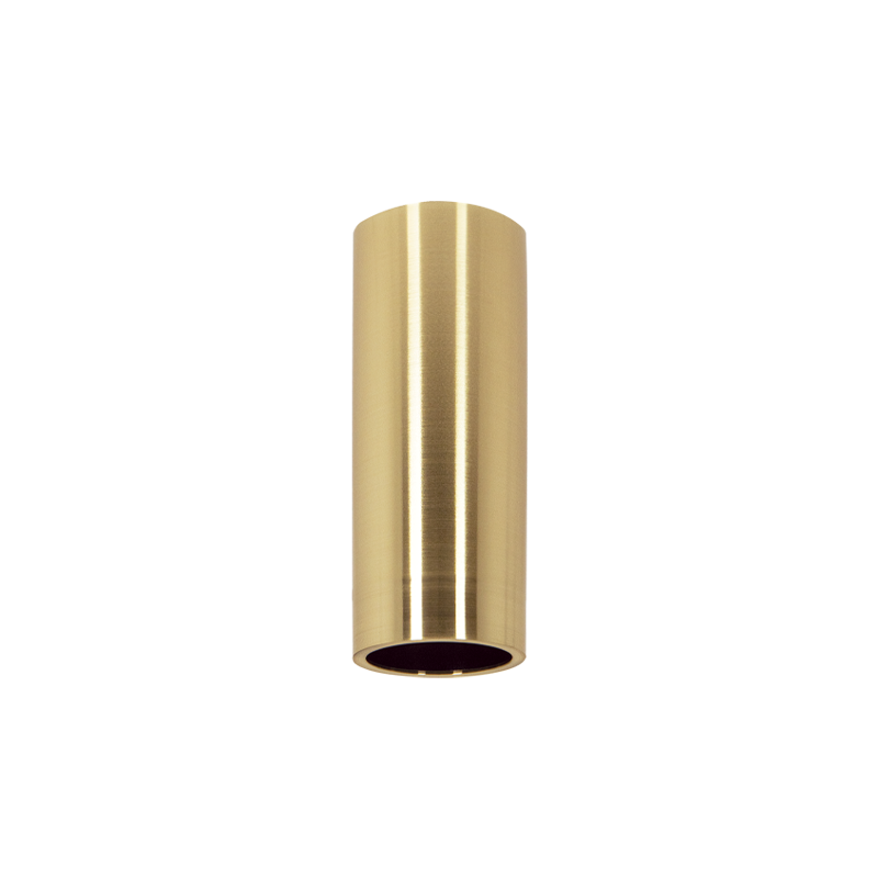 Plafonnier ZAMBELIS D54 GU10 DESIGN Laiton Brosse Sans Source 23222