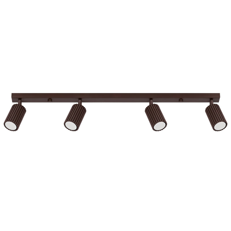 KARBON 4L brown ceiling light