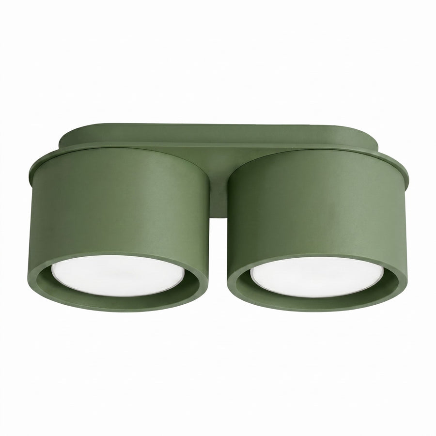 Plafonnier MODO 2 GX53 Vert olive