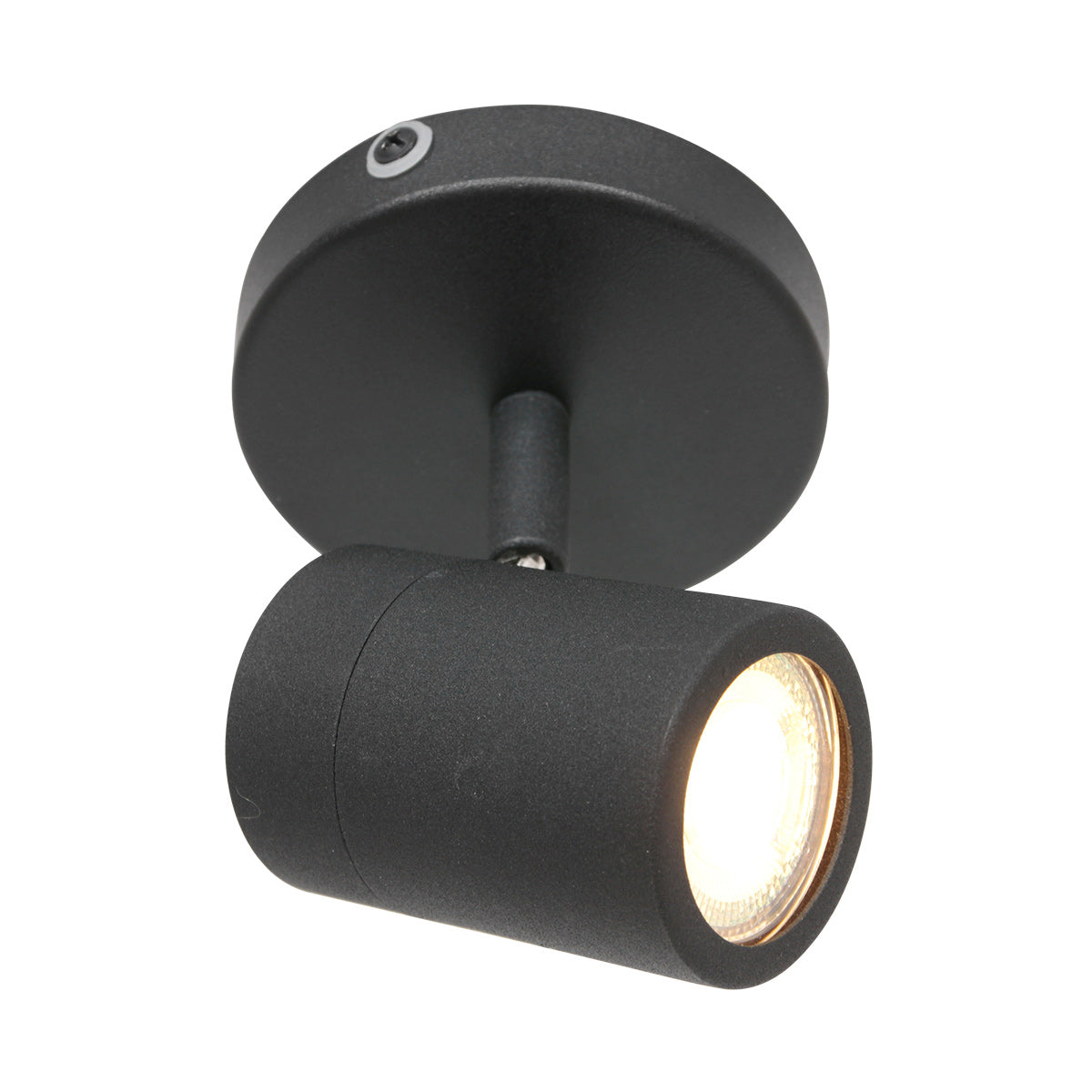 Modern Black Upround Spotlight