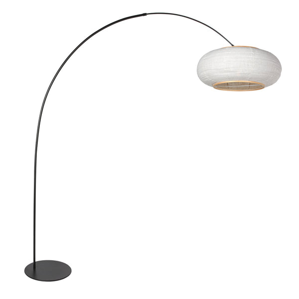 Anne-Curve floor lamp black