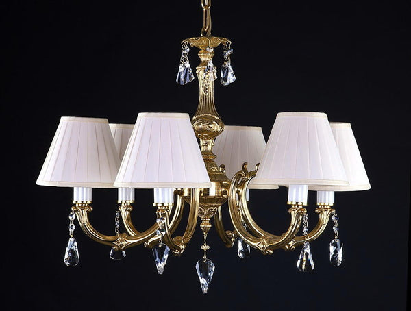 L321CE brass chandelier