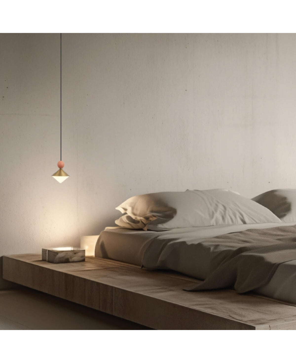 Suspension ZAMBELIS D140 8W Dimmable DESIGN Laiton et Terracotta 25100