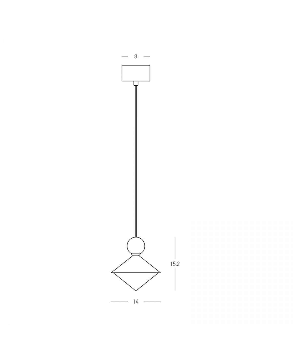 Suspension ZAMBELIS D140 8W Dimmable DESIGN Laiton et Terracotta 25100
