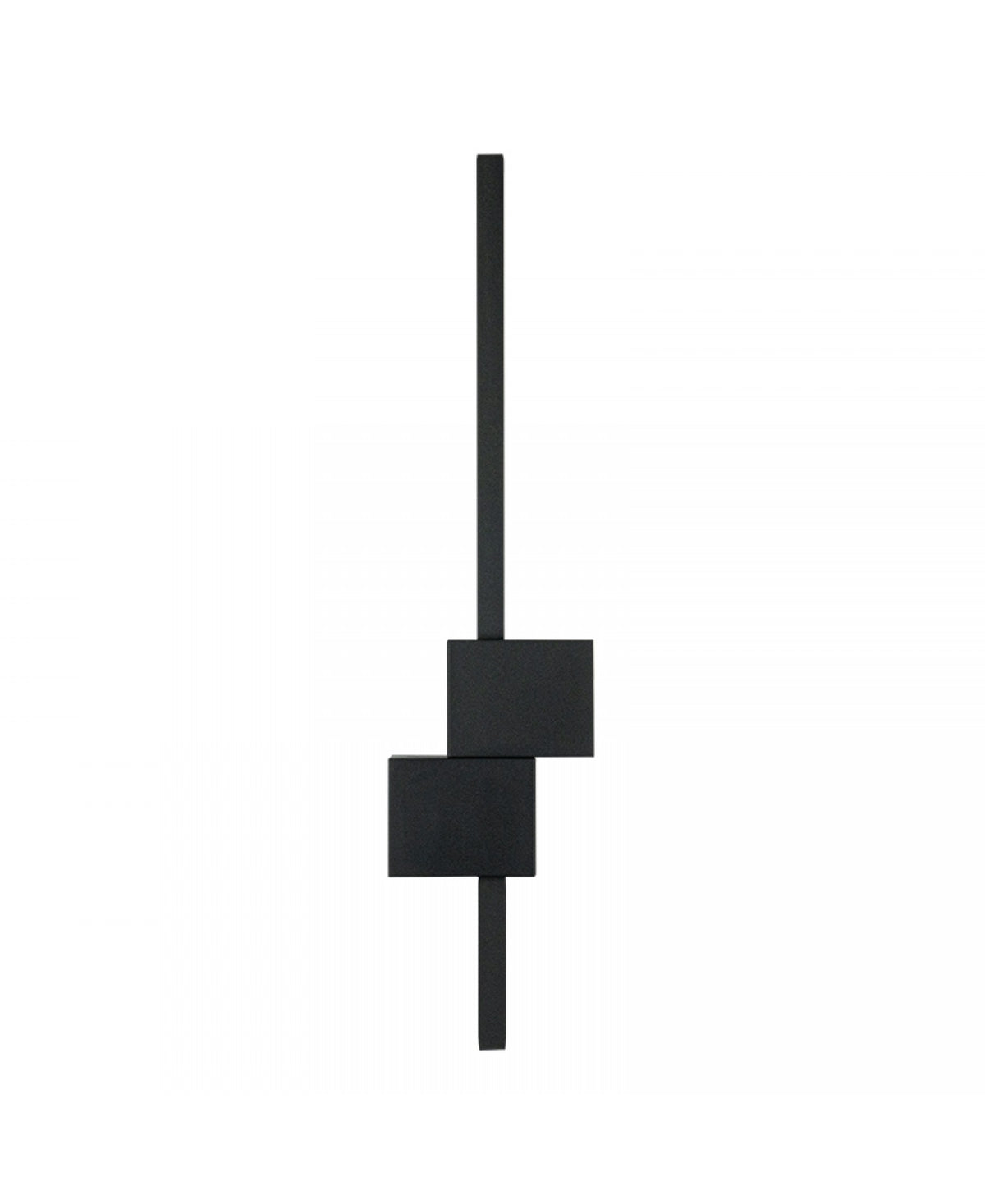 Applique Murale ZAMBELIS 20W Dimmable DESIGN Noir Sable 25147