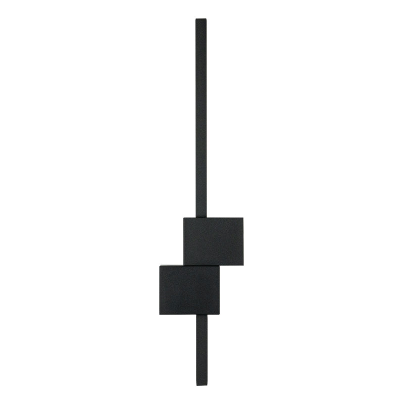 Applique Murale ZAMBELIS 20W Dimmable DESIGN Noir Sable 25147
